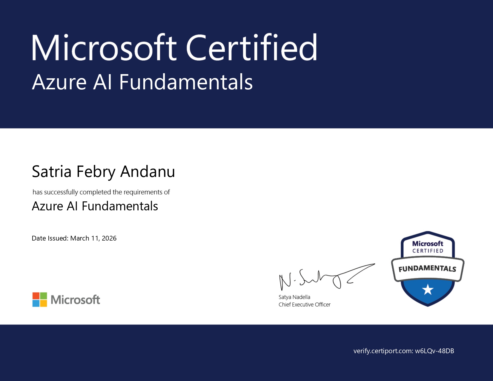 Microsoft Azure AI Fundamental
